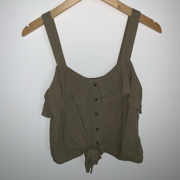 Trendy Green Top - Picture 1 of 1